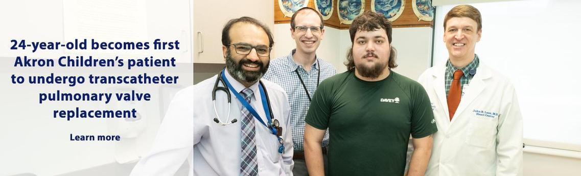 24-year-old becomes first Akron Children’s patient to undergo transcatheter pulmonary valve replacement