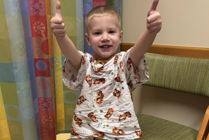 Video - Garrett - Two open heart surgeries