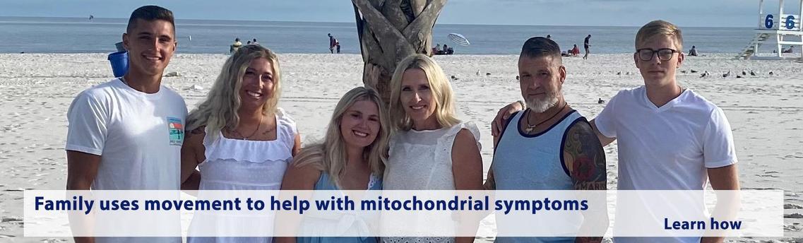Family uses movement to help with mitochondrial symptoms