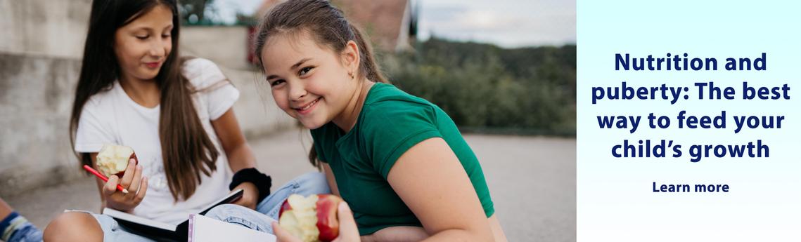 Nutrition and puberty: The best way to feed your child’s growth