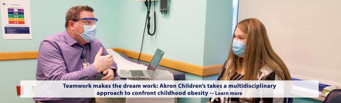 Teamwork makes the dream work: Akron Children’s takes a multidisciplinary approach to confront childhood obesity
