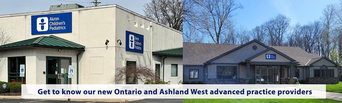 Get to know our new Ontario and Ashland West advanced practice providers