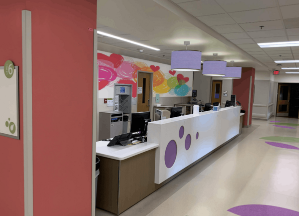 Artist rendering of new Akron Children's PICU