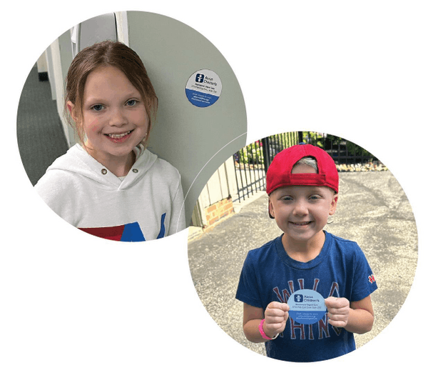 More Childhood Please Magazine - Kid pictures in circle