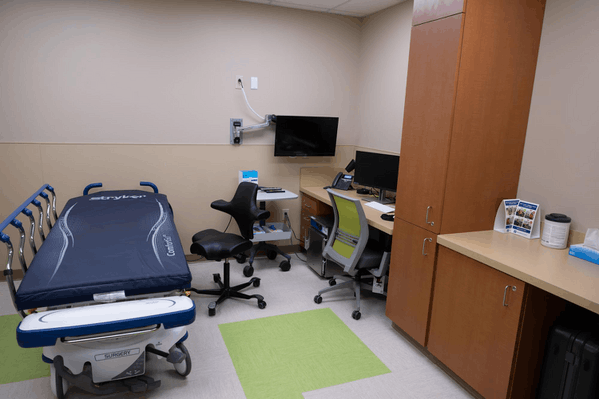 Beachwood cardiology exam room