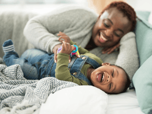 Featured Image for Mom tickling son full size