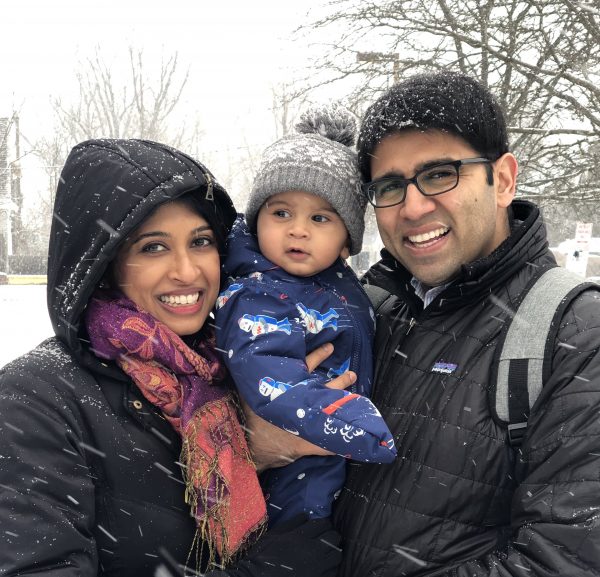 Dr. Raghavan and family