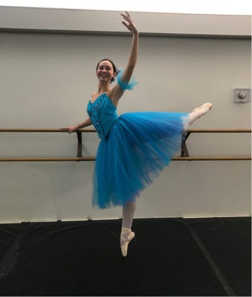 Annabelle Mighton performs in "Sleepy Beauty," in October 2020