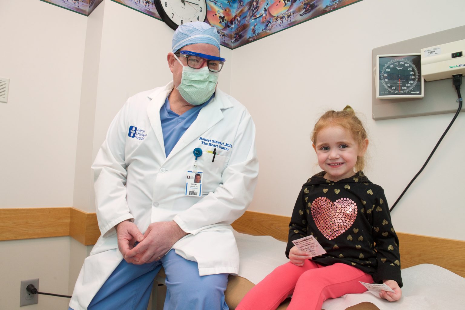 Surgery to repair leaky valve mends 4yearold’s “broken” heart