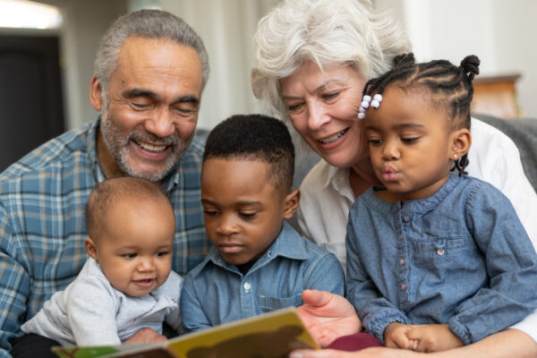 grandparents reading to kids; dr. cooper white tips on listening