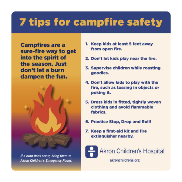 campfire safety for kids