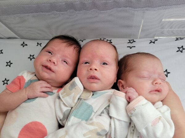 breastfeeding, liz maseth, hayne triplets