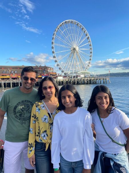 Dr. Mahesh and Family