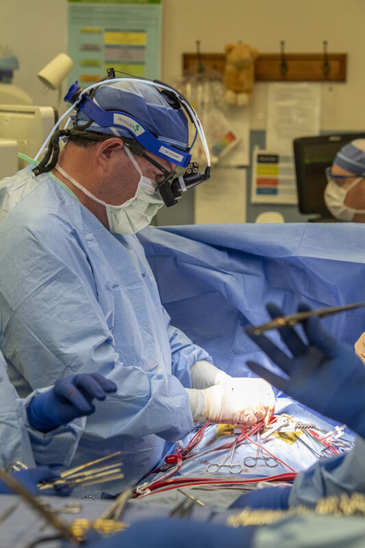 Dr. Robert Stewart, director of cardiothoracic surgery, led a multidisciplinary team that has significantly reduced length of stay in cardiac surgery.