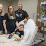 Akron Children's patient is among first to receive life-changing gene therapy for Duchenne muscular dystrophy after FDA approval Dr. Mosher with DeMando family