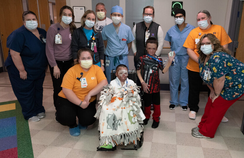 Akron Children’s nurses among first in the U.S. to receive burn
