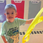 Gabe with kite