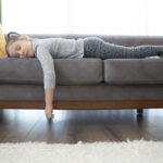 Little child sleeping