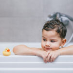 Boy in the bathtub