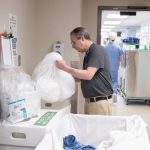 Michael Werner, material tech linen, recycles plastic waste.