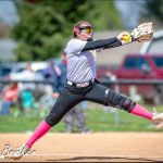 Addison Lahmers on the mound