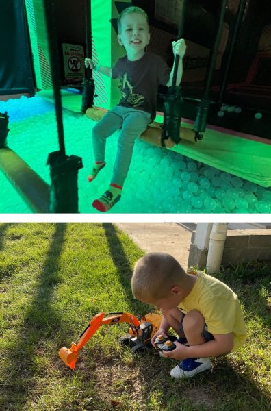 Garrett Balizet - swinging and digging