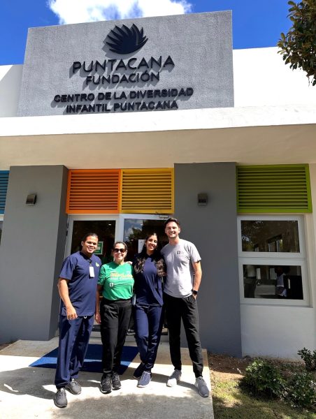 Speech Therapist Jack Weber and team at Puntacana