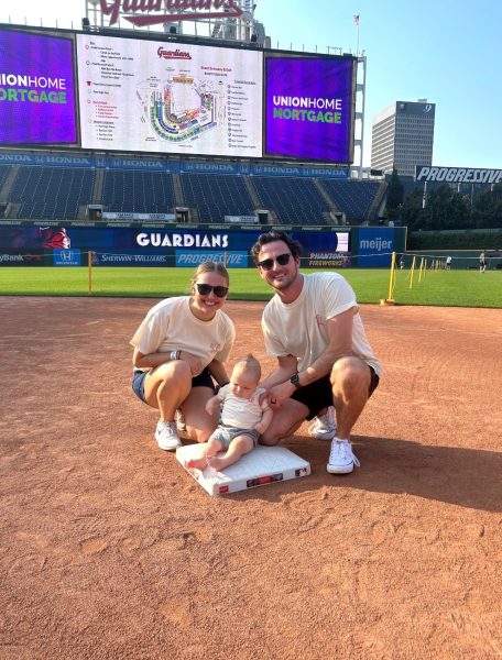 Speech Therapist Jack Weber, wife Maddie and son Teddy