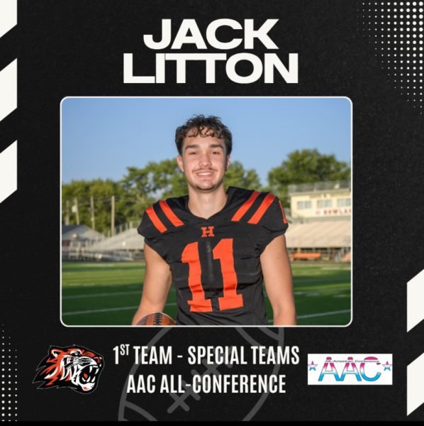 Jack Litton All-AAC graphic