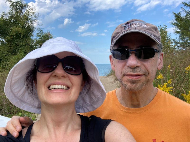 Dr. Starla Martinez with her husband