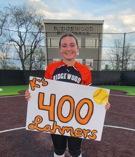 Addison Lahmers - 400 strikeouts