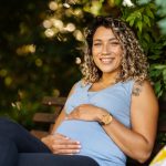 New app supports women through their pregnancy and parenting journey GettyImages-pregnant woman at the park