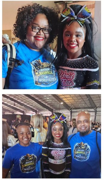 Gianna Ivery with family