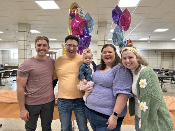 Sadie and Sam DeMars with the Walker family