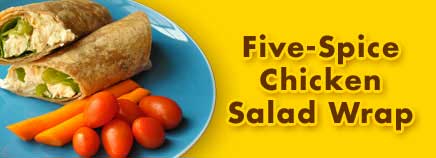 5-Spice Chicken Salad Wrap