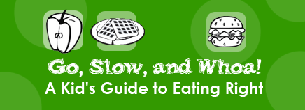 Go, Slow, and Whoa! A Kid's Guide to Eating Right