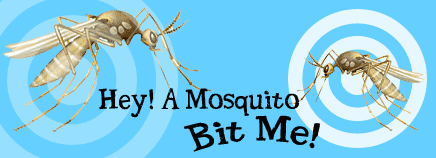 Hey! A Mosquito Bit Me!