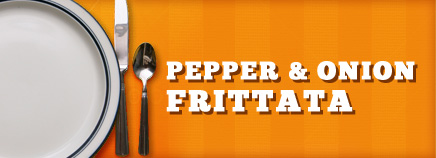 Pepper & Onion Frittata