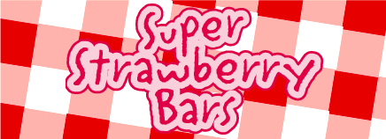 Super Strawberry Bars