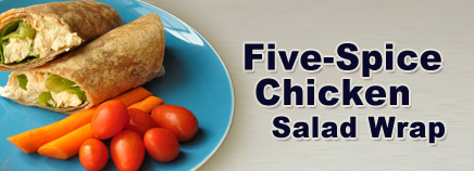 Five-Spice Chicken Salad Wrap