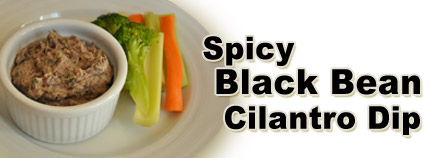Spicy Black Bean Cilantro Dip