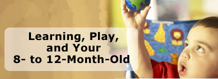 Learning, Play, and Your 8- to 12-Month-Old