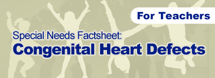 Congenital Heart Defects Factsheet (for Schools)