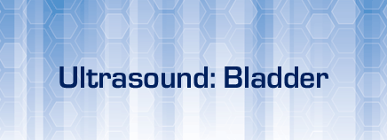 Ultrasound: Bladder