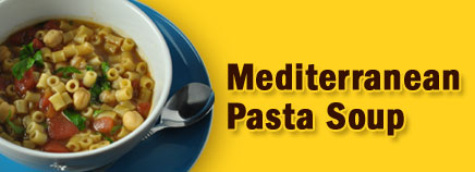 Mediterranean Pasta Soup