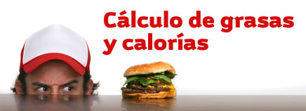 Cálculo de grasas y calorías