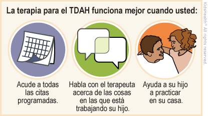 Illustration: ADHD therapy support