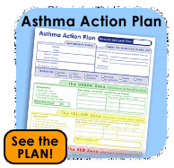 Asthma Action Plan button