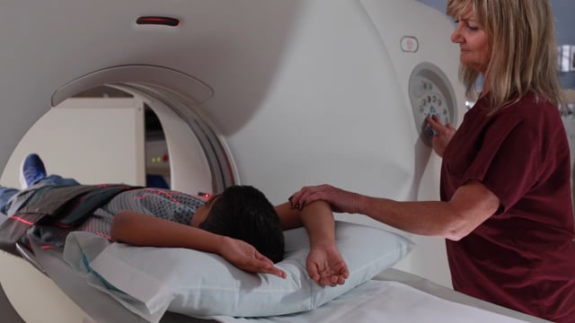 A CT scan takes pictures of what's going on inside your body - and it doesn't hurt.