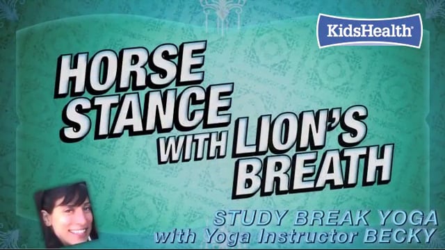 Horse Stance With Lion's Breath